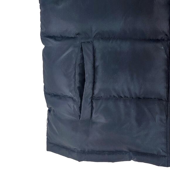 Kenneth Cole Reaction Men's Large Size Navy Blue Puffer Vest Down Adult Full Zip - Picture 3 of 7